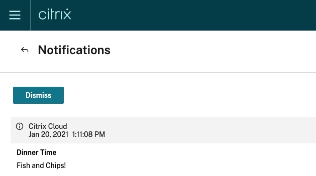 Notification Detail