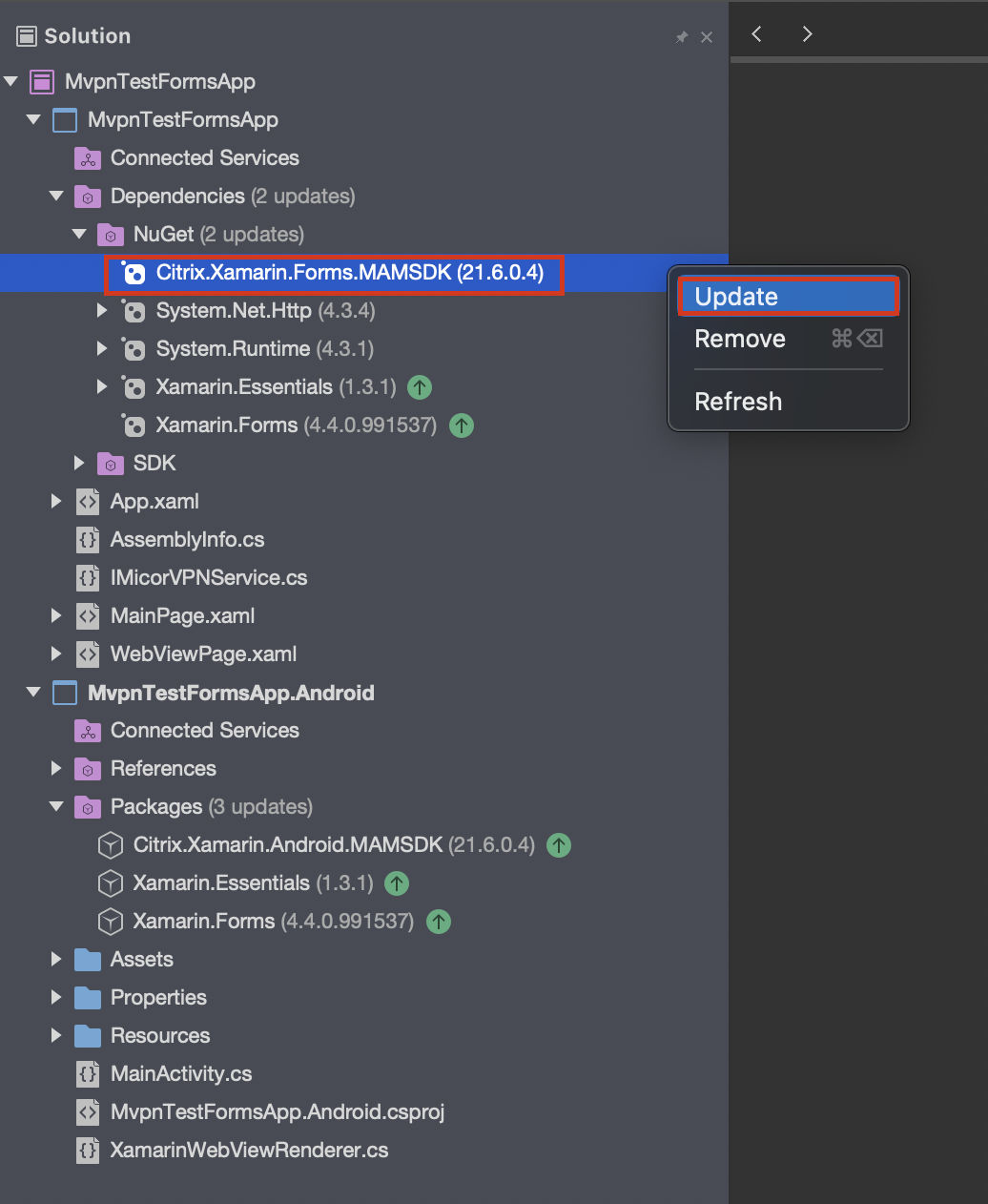 Update NuGet sources