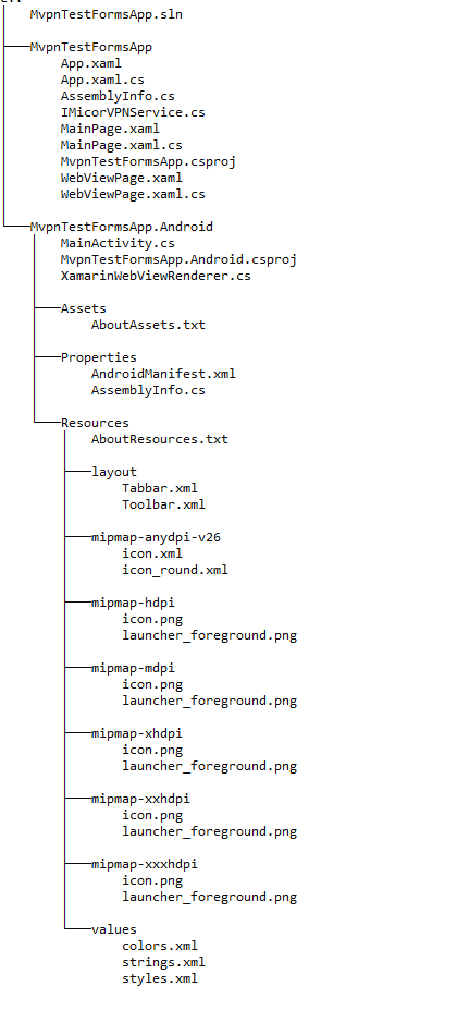 App Directory Structure