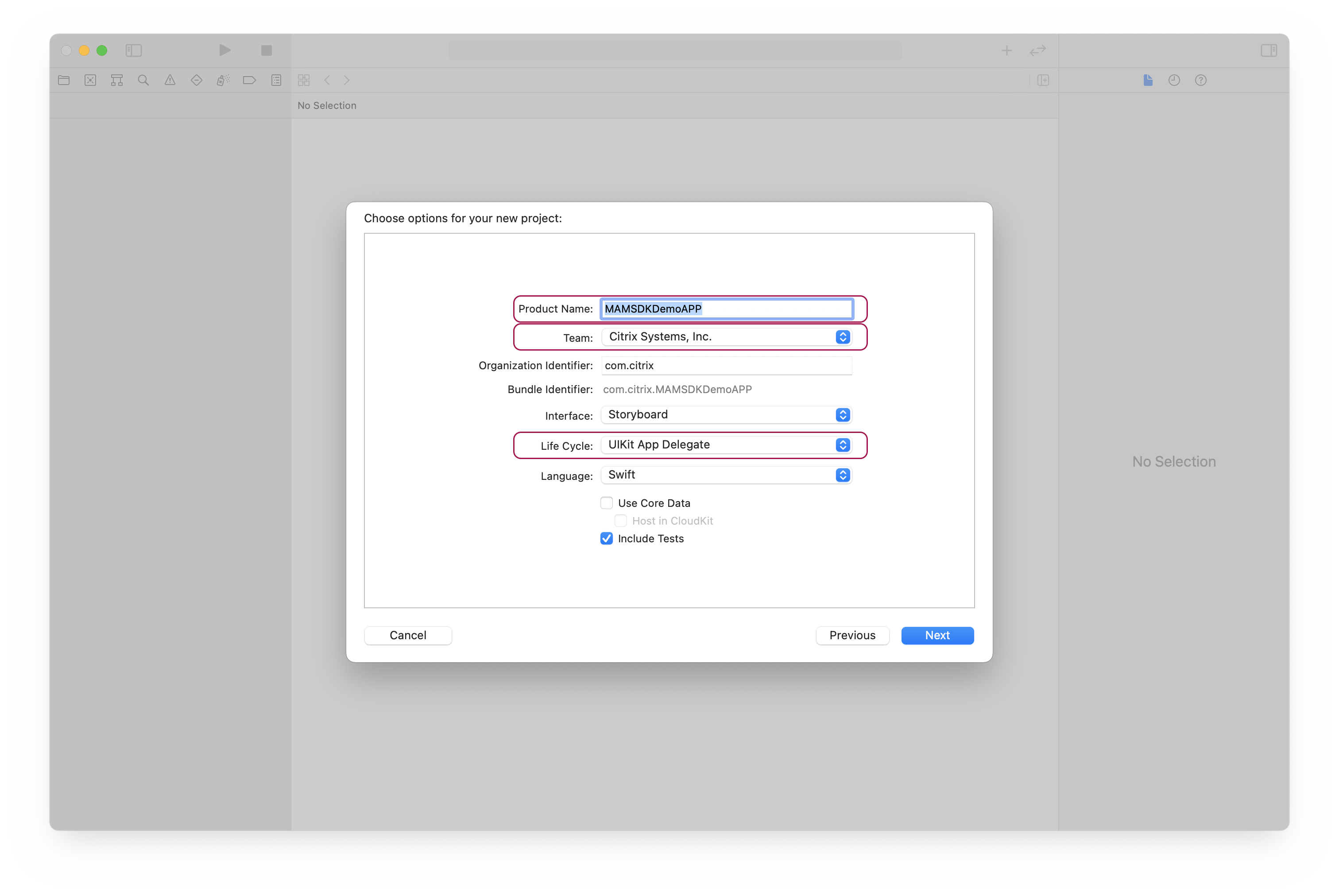 Project details