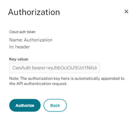 Generate token