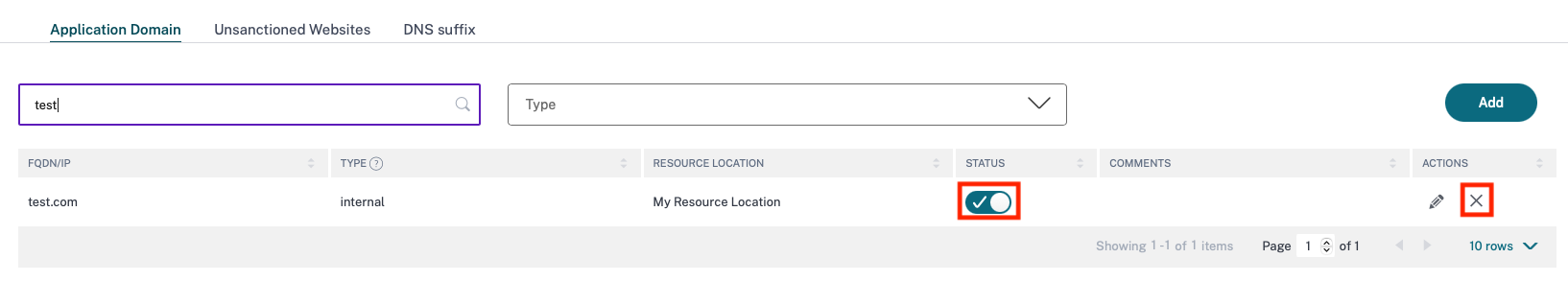 Delete Routing